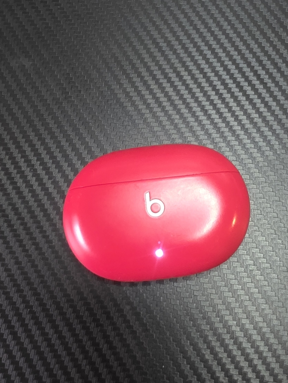 Beats Red Wireless Earbuds Charging Case